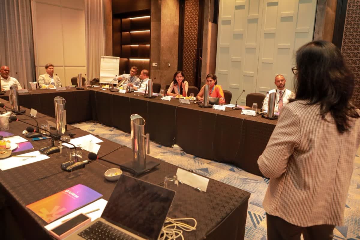 Sri Lanka · attendees at the table