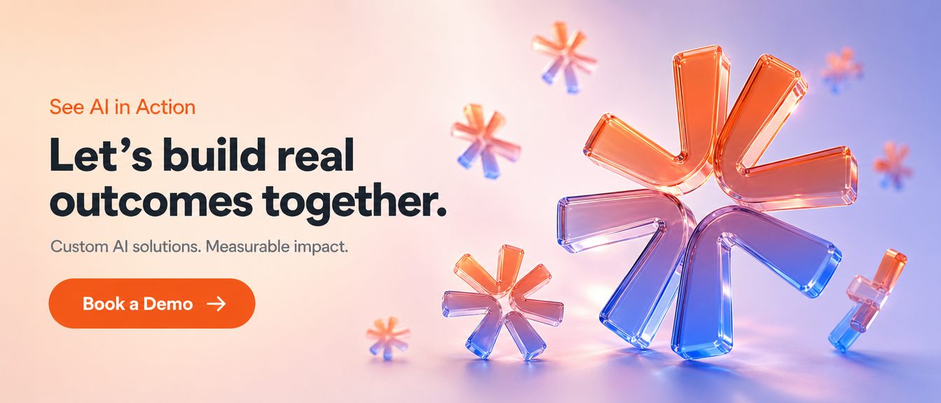 Let’s build real outcomes together — Book a demo